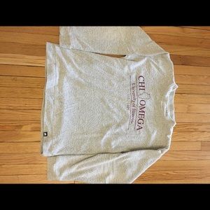Chi omega wooly threads sweatshirt